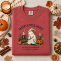 "Sleepy Little Ghost" Comfort Colors Crewneck Sweatshirt